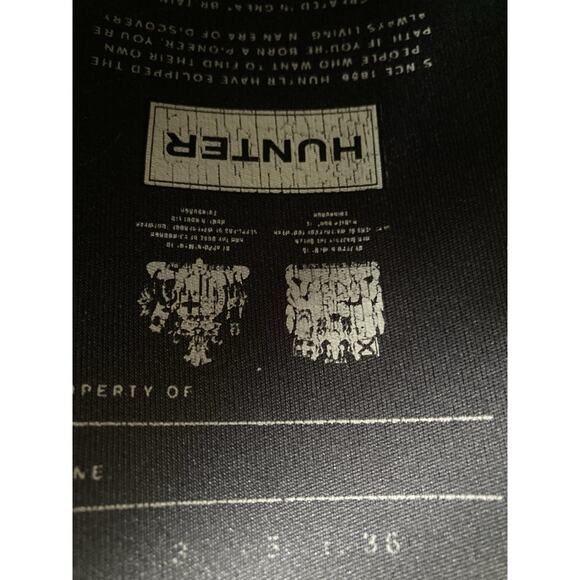 Hunter Wellington Tall Rain Navy Blue Boots Size 5/6 EU 36 - Picture 10 of 11